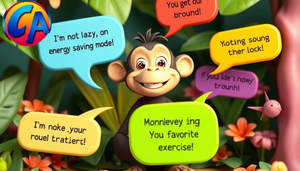 Funny Monkey Quotes 