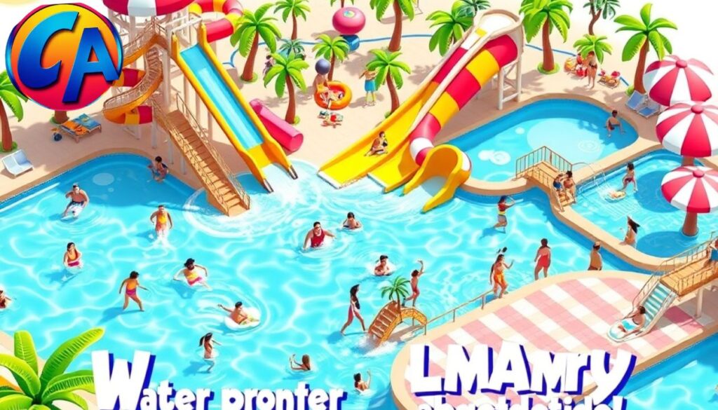 Catchy Water Park Captions 
