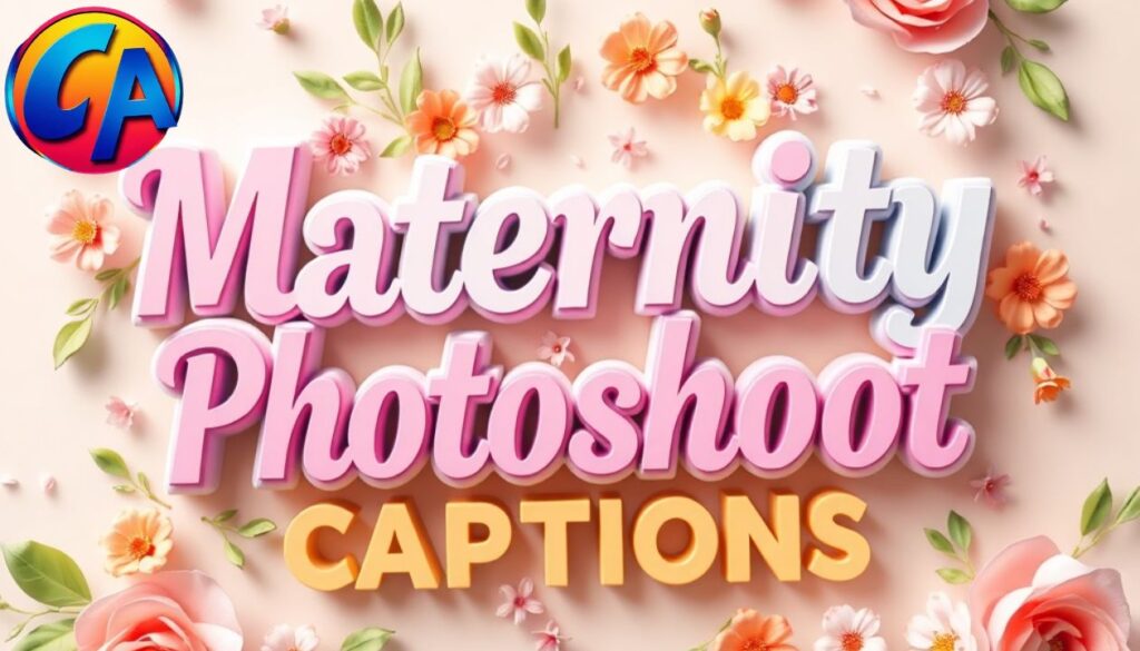 📸 Maternity Photoshoot Captions 