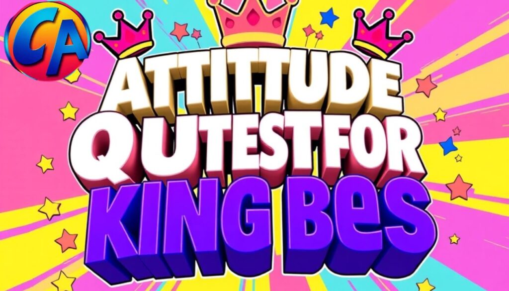 🔥  Attitude Quotes for King Boys 