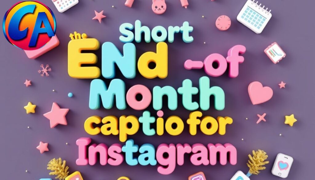 Short End Of Month Captions For Instagram 