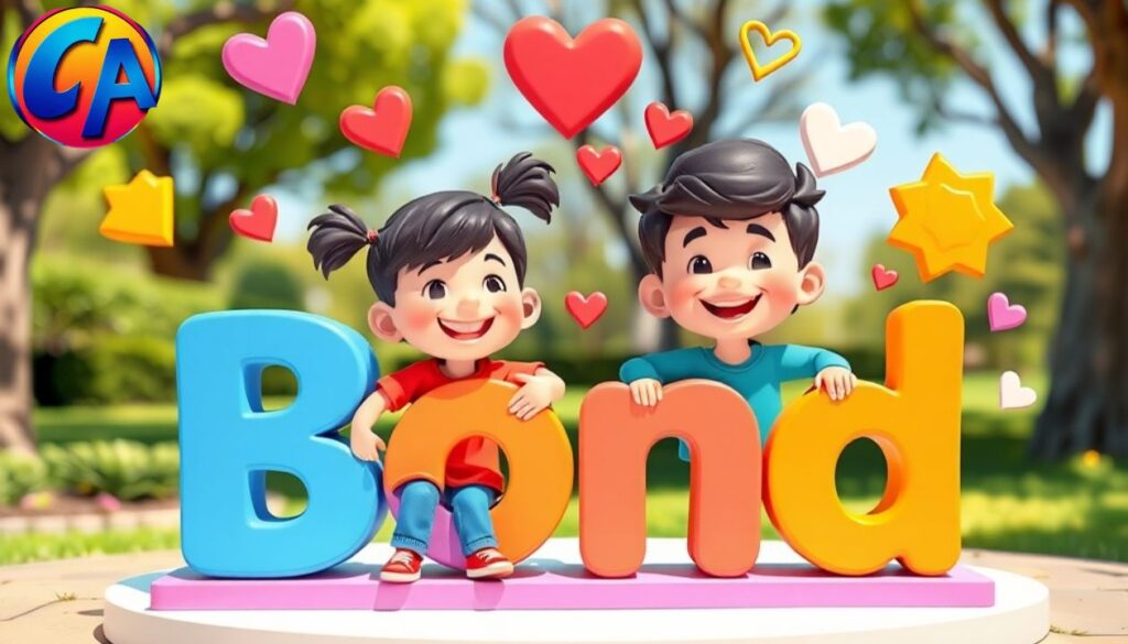 One Word Sibling Captions for a Perfect Bond