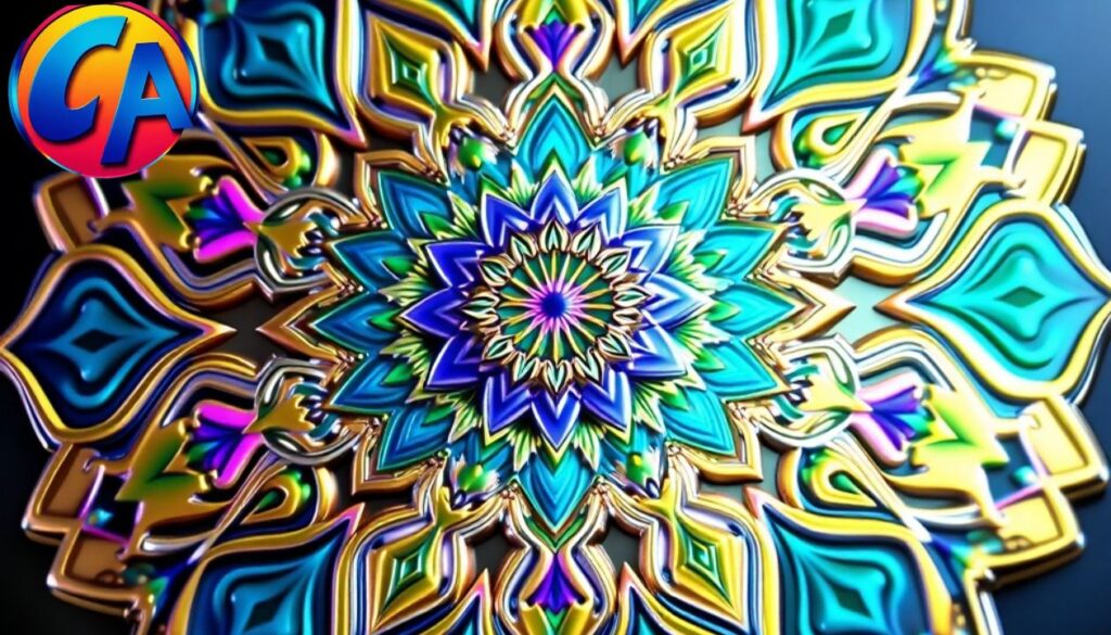 Reflective Mandala Captions