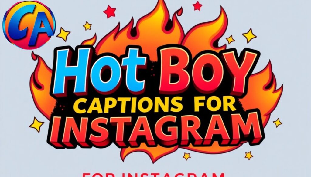 🔥 Hot Boy Captions for Instagram