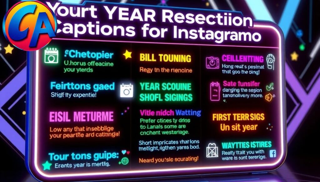 Short Year Recap Captions for Instagram 