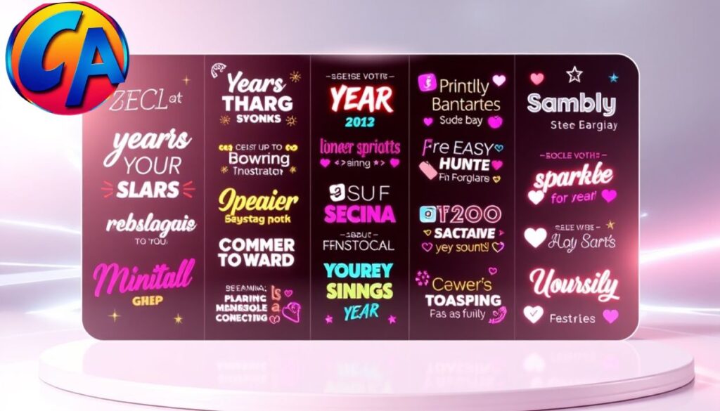 Stylish Year Recap Captions for Instagram