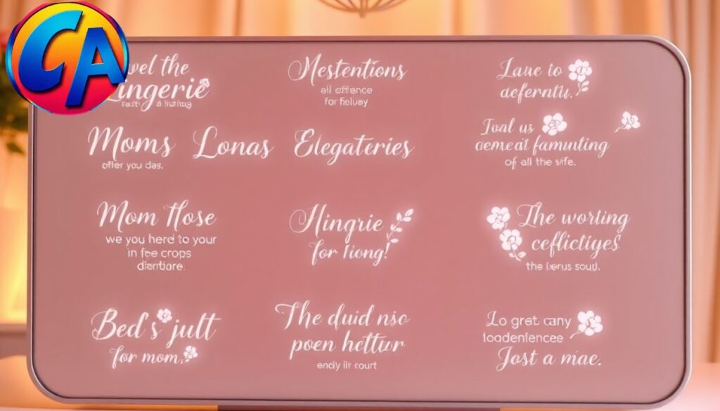 Best Mom Lingerie Caption Ideas for Confidence and Comfort