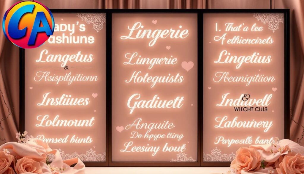  Elegant Lingerie Phrases For Fashionistas