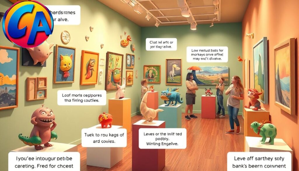 Whimsical Captions For Art Lovers