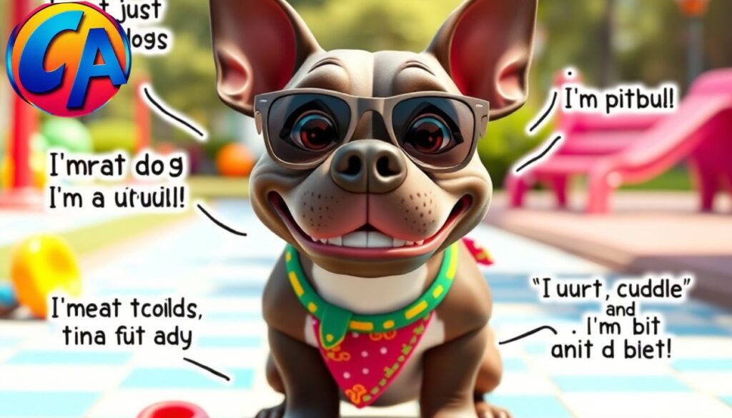 Witty Instagram Captions That Celebrate Your Pitbull’s Quirks