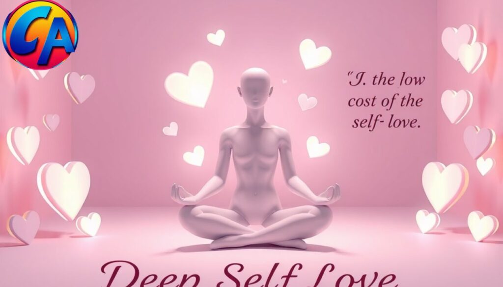 Deep Self-Love Captions for Serious Vibes