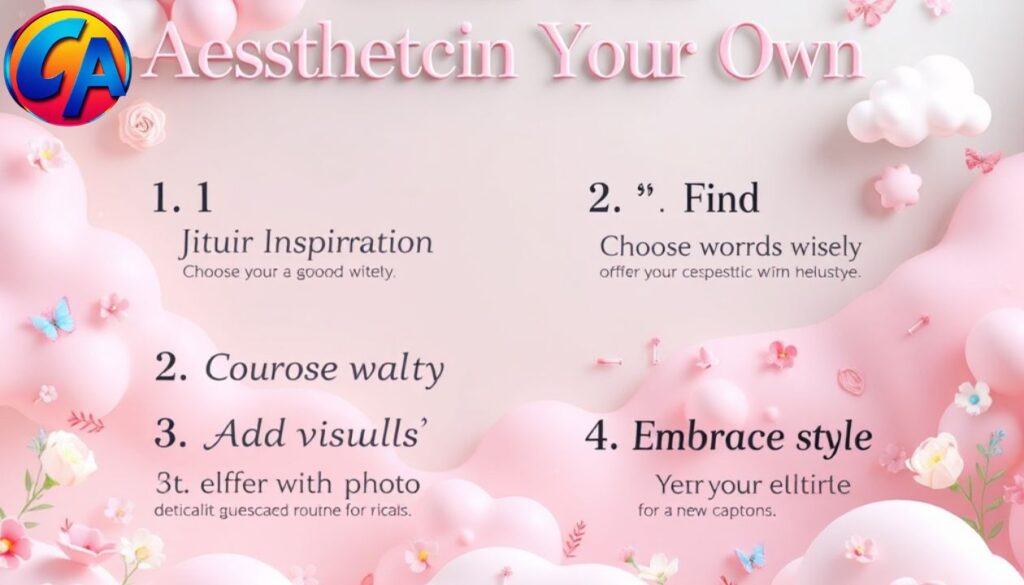 How to Create Your Own Aesthetic Captions