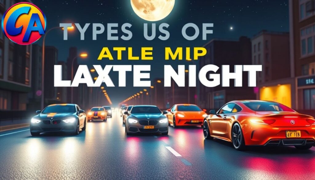 Types of Late Night Drive Captions