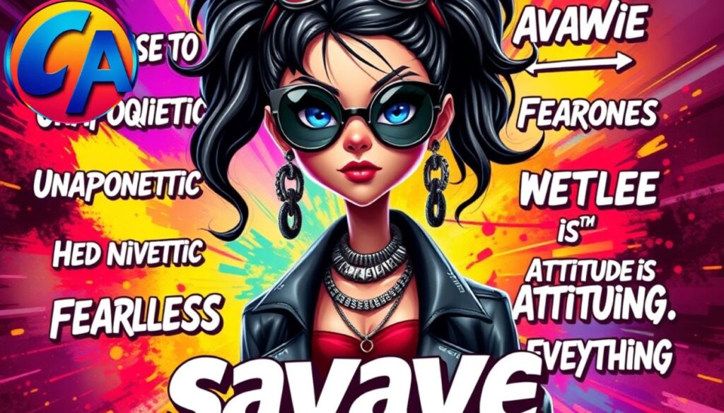 Savage Stylish Girl Captions