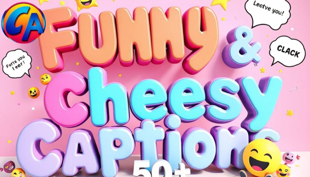 Extra Funny & Cheesy Captions (