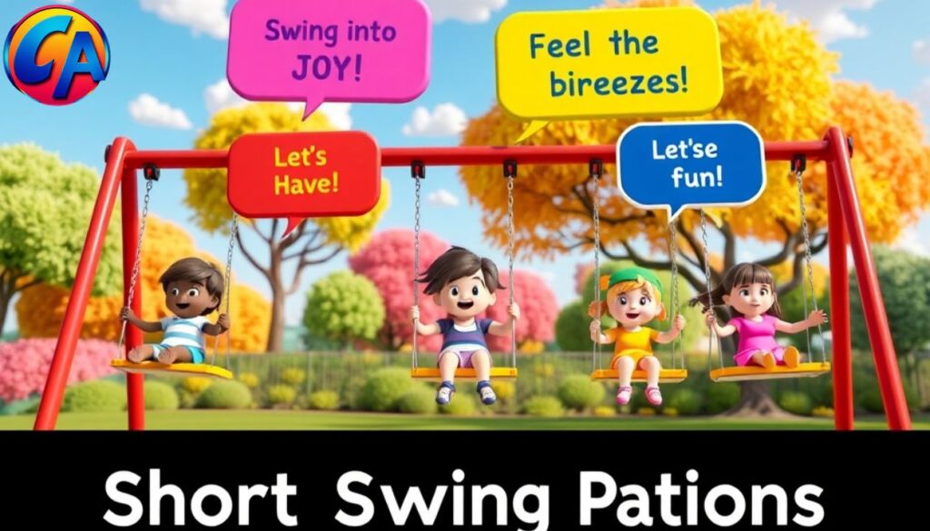 Short Swing Captions for Instant Vibes