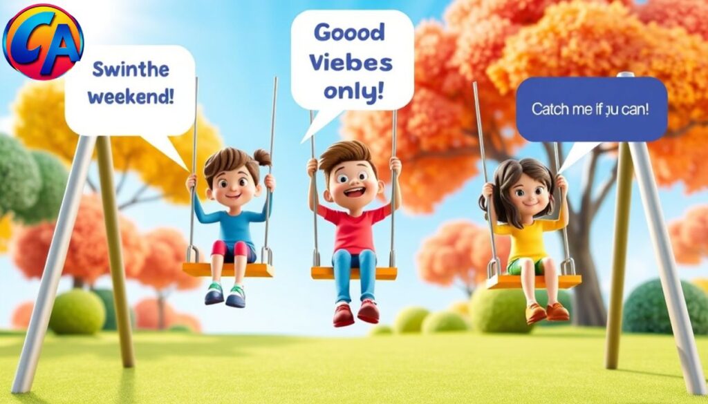 Trendy Swing Captions for Social Media