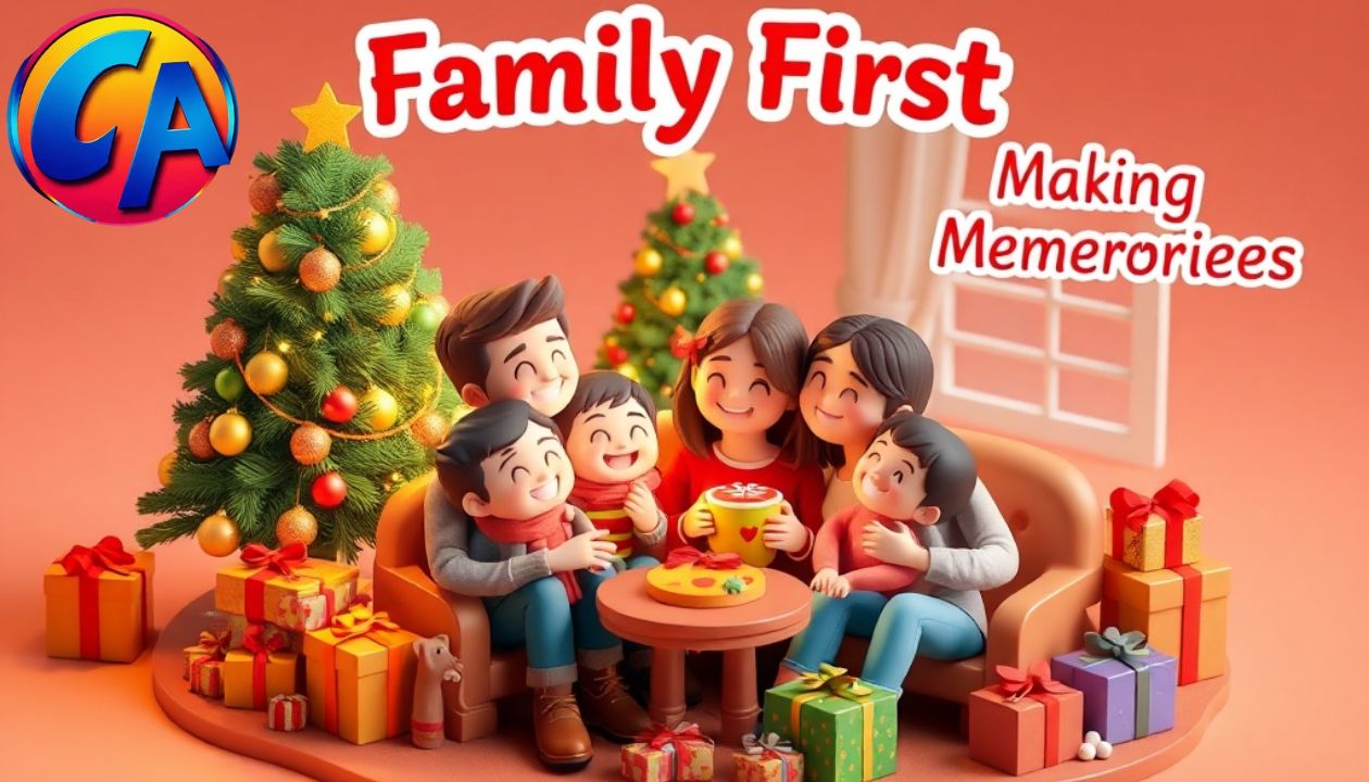Family Christmas Captions