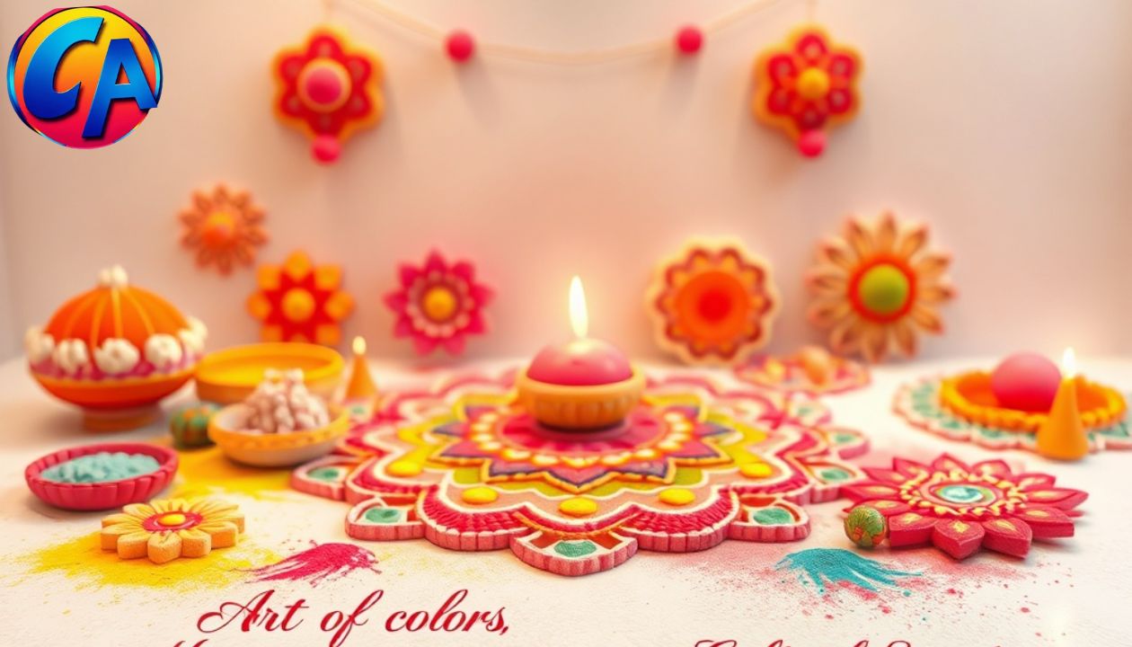 Rangoli Captions