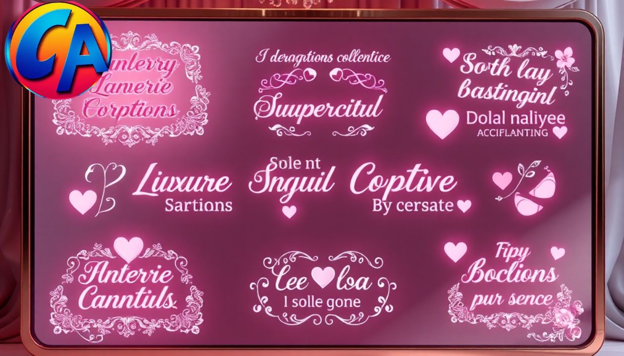 Lingerie Captions