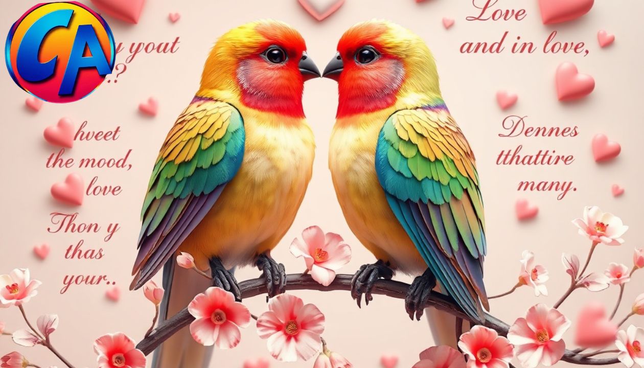 Love Birds Captions