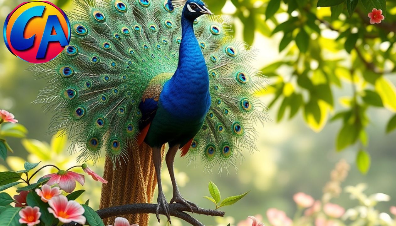 Peacock Captions