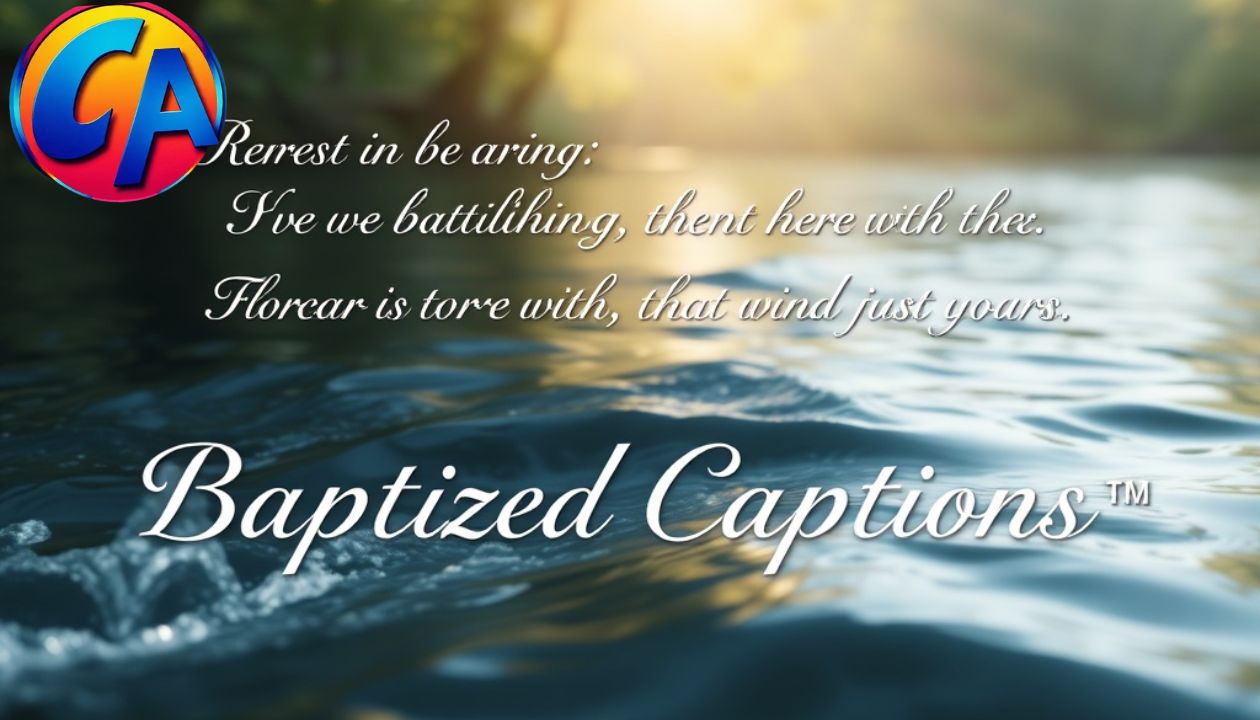 Baptized Captions
